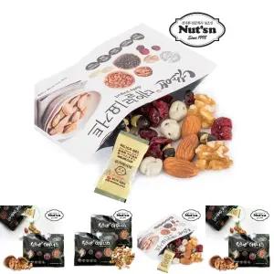 넛츠앤 데일리요거트(60봉) 실속형/답례품/모듬/고급/영양/담백/매일/너츠/믹스넛/견과류/프리미엄/믹스