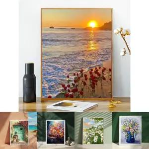 피포페인팅 DIY 명화그리기/명화/유화/집콕/취미/그림/색칠/키트/페인팅/아트/유화기초/그리기세트