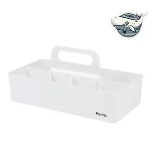 다용도 아이보리 정리함 수납 박스 공간 절약 미니바구니 수납정리함 플라스틱정리함