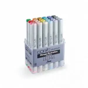 코픽 스케치마카세트 만화일러스트 24색 마카