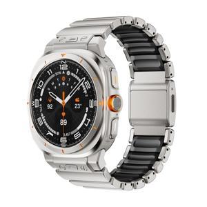 노마드 스트라토스 티타늄 밴드 호환 삼성 갤럭시 워치 울트라202547mm 스크래치  자석 버클 포함