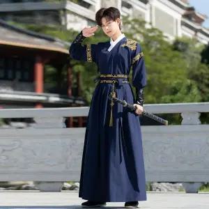 의상 조선시대 무사복 고려 호위무사 공연복 코스튬 무협 스커트 상의치마손목 검객 사극