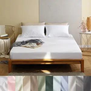 [바운티풀] 호텔베딩 60수 순면 매트리스커버 솔리드 12컬러 퀸 Q