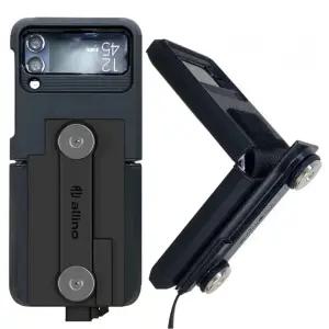 오토바이 배달대행 갤럭시 Z플립6 Z플립5 Z플립4 Z플립3 범퍼케이스와 C타입 충전패드 자석거치대 딱판