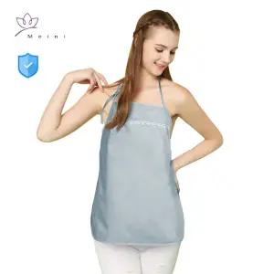 납가운 납복 임산부 의류 내부에 착용하는 전자기 방사선 보호복 금속 섬유 출산 앞치마 EMR 차폐