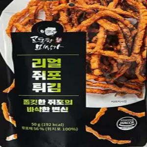 고독한미식가 리얼 쥐포튀김 50g, 6개