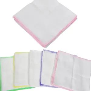 가제 무지 순면 손수건 10매 1세트/수건/신생아/아기/면가재/선물/유아/가재/노인/아동/애기/어르신