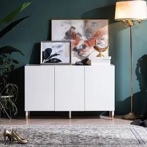 롯데레아 미니멀 1200 높은 거실장 수납장