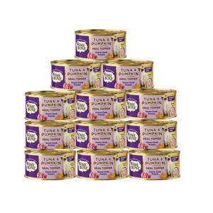 위시본 고양이캔 참치와 호박 85g 12개
