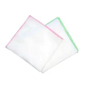 무형광 순면 가제 손수건 대 10매입/턱받이/아기/가재/수건/거즈/무지/신생아/베이직/엄마/이유식/데일리