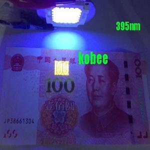 3W 5W 10W 20W 고전력 빛 UV 보라색 LED 365nm 380nm 400nm 자외선 전구 램프 칩