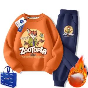 주토피아 티셔츠 맨투맨 닉 여아 주디 남아 어린이 기모 캐릭터 세트 추리닝