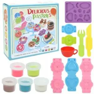 플레이 컬러 도우 클레이 세트. 도너츠 디저트 5830-b 놀이 촉감발달 점토 교