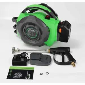 고압 에어컨 세척기 세차분사기 세차건 주방 세면대 휴대용 무선 충전식 분