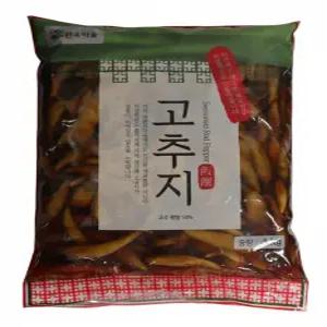 옛한옥마을 간장고추지4kg 1개