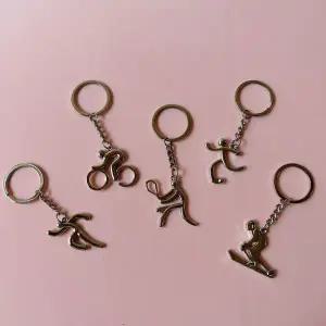 [하프클럽/]스포츠 키링 열쇠고리 축구 러닝 싸이클 스키 테니스