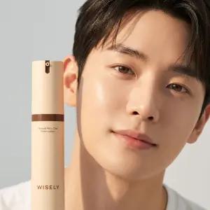 백탁없는 선케어 로션 내추럴 커버 남성 올인원 톤업 1개