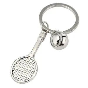 [하프클럽/]스포츠 열쇠고리 메탈 테니스 라켓 키링 M12407
