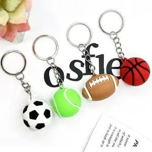 [하프클럽/]축구 테니스 야구 열쇠고리 스포츠 공 키링 M12458