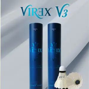 VIREX 비렉스 V3 배드민턴 셔틀콕 12개입 플리트 KK7000