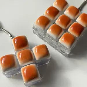 LED 키보드 키캡 키링 9구 딸깍이 스트레스해소 손장난감 열쇠 가방고리