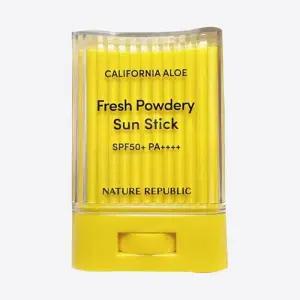 네이처리퍼블릭 캘리포니아 알로에 보송 선스틱 24g 2개