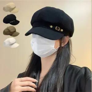 얼굴작아보이는 봄 가을 여자 베레모 빵 모자 스타일 빵모자 화가모자