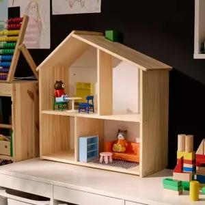 후세트 인형집 가구+인형 거실주방 멀티컬러