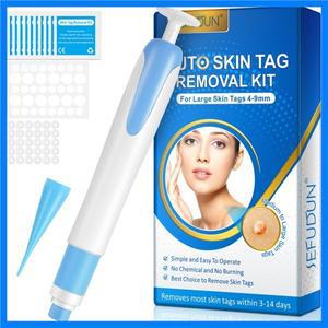 자동 대형 피부 태그 제거 도구 키트 무통증 점 제거 펜 바디 점 치료 제거기 뷰티 얼굴 피부 관리 도구