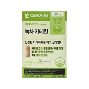 대웅제약 닥터베어 녹차 카테킨 1,000mg x 30정