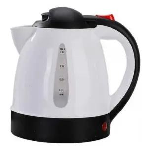 차량용 커피포트 자동차용 아웃도어 포트 화이트 보온병 소형 2V