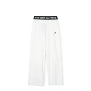 MLB 스몰로고 밴딩 와이드팬츠 OO 3FPTB0541 50WHS