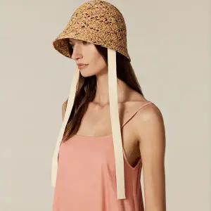 [헬렌카민스키](센텀시티점)[공식] 헬렌카민스키 파사라 라피아 브레이드 클로슈 HXSHB113750