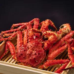 [품질보장] 크랩플릭스 A급 자숙 러시아 킹크랩 레드 2.1kg (동해항 인근 자사 직수입/자체 HACCP 시설 안심자숙)