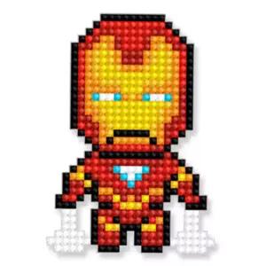 마블 어벤저스 아이언맨 보석십자수 스티커 10x10cm