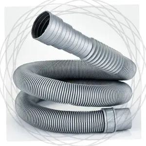 세탁기 배수호스 나선형 주름 연결관 배관 교체용 연장호스 물빠짐관
