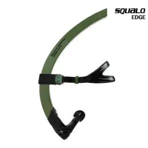 스쿠알로 SQUALO 센터스노클 엣지 FO-2 일체형 수영 강습용 훈련