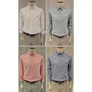 [올젠](신세계 사우스시티)2026SS 신상품 남성 베이직 옥스퍼드 셔츠 ZG1W1202 6종택1