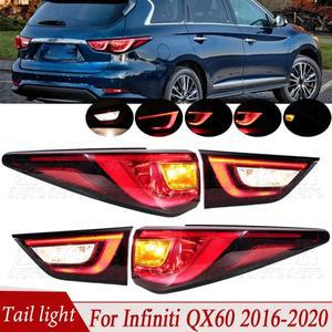인피니티 QX60 2016 2018-2020 LED 자동차 테일 라이트 후면 방향 지시등 브레이크 램프 어셈블리 26545-9N