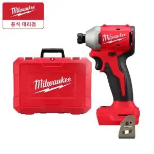 밀워키 M18 BLIDR-0C 18V 콤팩트 브러쉬리스 임팩트 드라이버Ⅱ 베어툴 콤보케이스