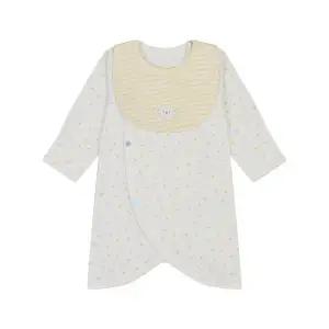 [아가방][더센트럴] 아가방 봄 윌리수피마배내가운(턱받이)(YELLOW)_01T11710187