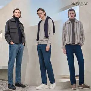 [NS홈쇼핑]맥스튜어트 남성 소프트 브러쉬 웜기모 데님 3종[35685442]