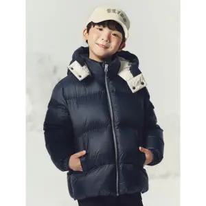 [롯데백화점]탑텐키즈 남아) 베스트웜 후드 숏다운 점퍼 MKE4JP1231