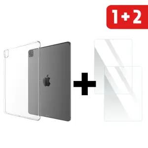 아이패드 프로11 M5 젤리케이스+강화유리2매 A3357 A3358