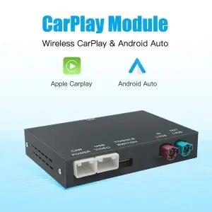 호환 BMW 미니 쿠퍼 NBT CIC R55 R56 R57 R58 R59 R60 R61용 무선 카플레이 안드로이드 오토 에어플레이 미