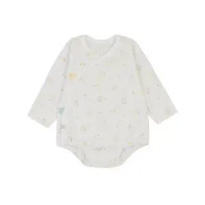 [아가방][더센트럴] 아가방 봄 퍼비징코배내수트(O/WHITE)_01T11790103