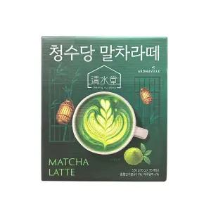 아로마빌 청수당 말차라떼 18g x 35개