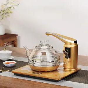 자동 급수 포트 주전자 온열기 업소용 티팟 2단