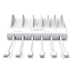 큐브온 초고속 PD 6포트 멀티 고속 충전기 JI-615 여러대충전기