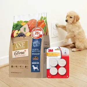 [SET] ANF 6Free+ 인도어 독 연어흰살생선 5.6kg +전기안전 소켓 (강아지 안전 세트)